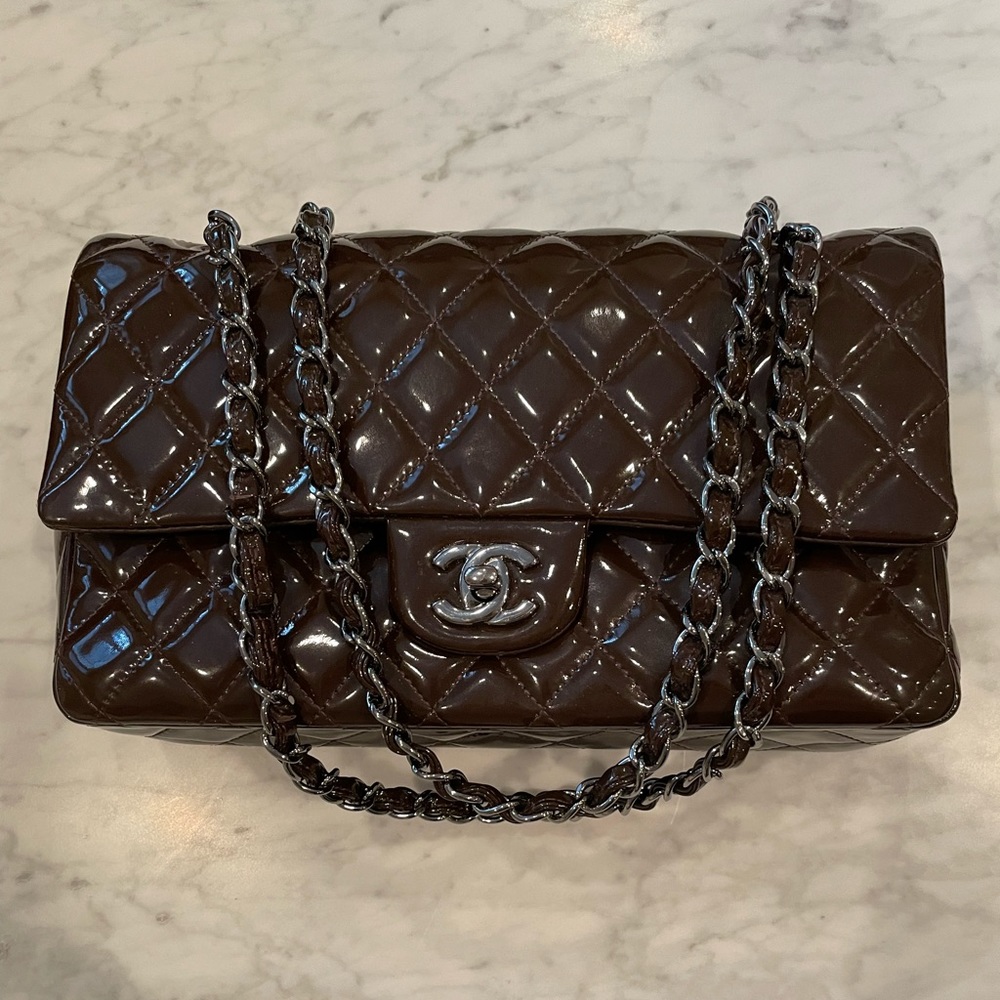 CHANEL authentic medium double flap to die for!